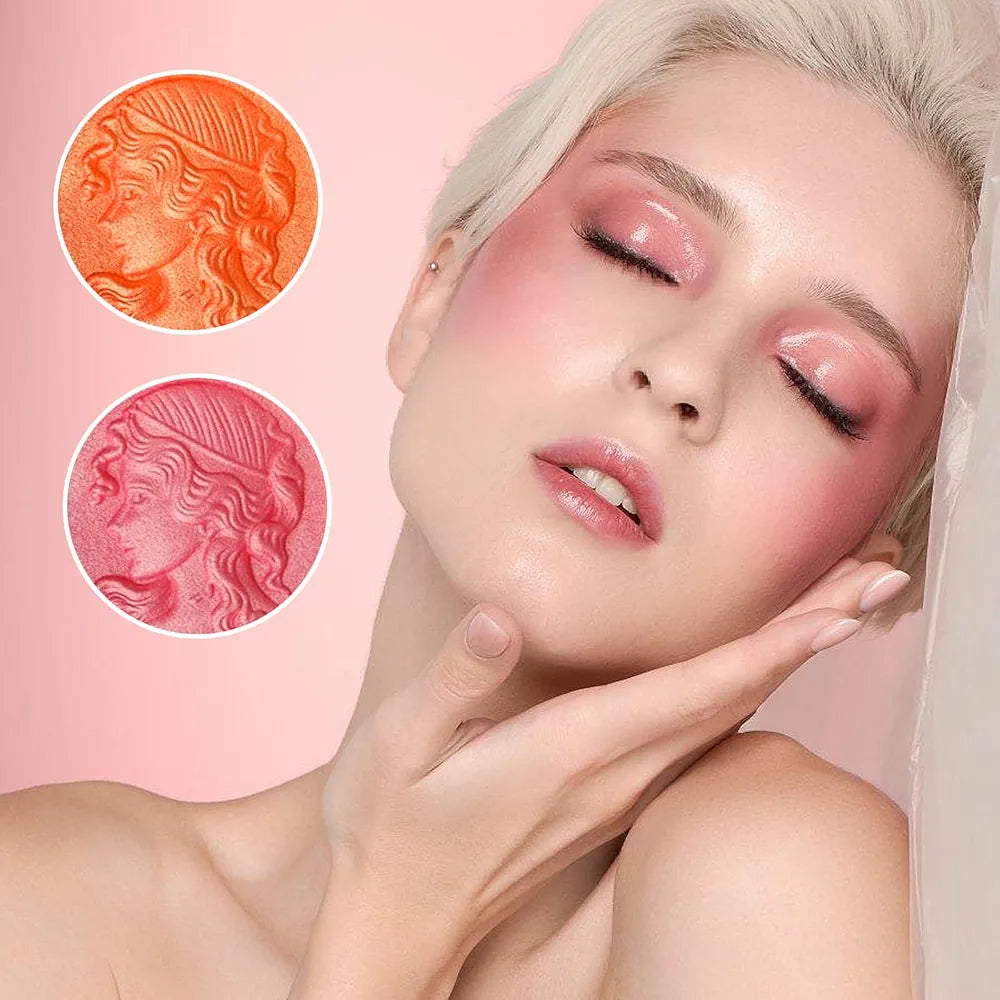 3D Highlighter Embossed Blush Palette