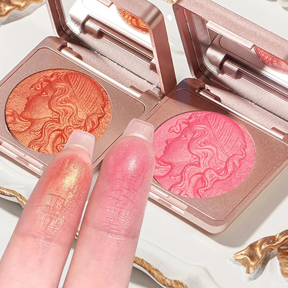 3D Highlighter Embossed Blush Palette