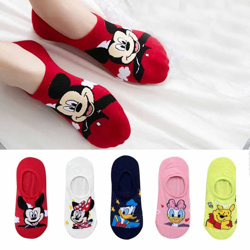 5Pairs Korea Summer Women socks