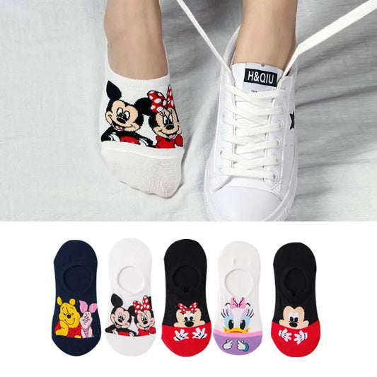 5Pairs Korea Summer Women socks