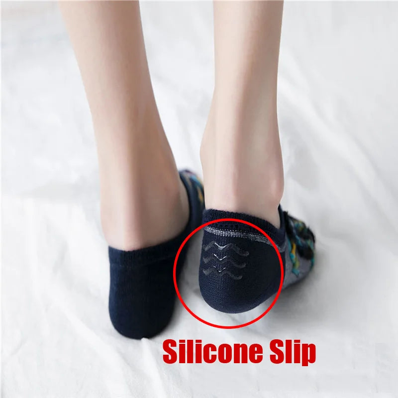 5Pairs Korea Summer Women socks