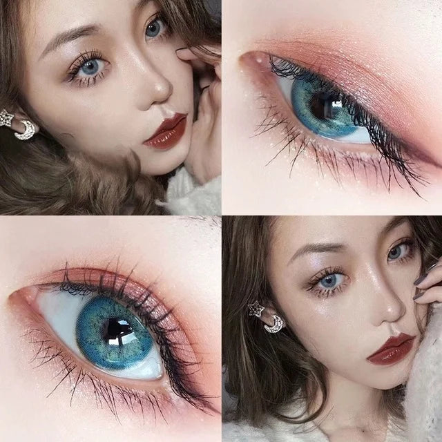 Russian Brown ,Blue Contact Lenses