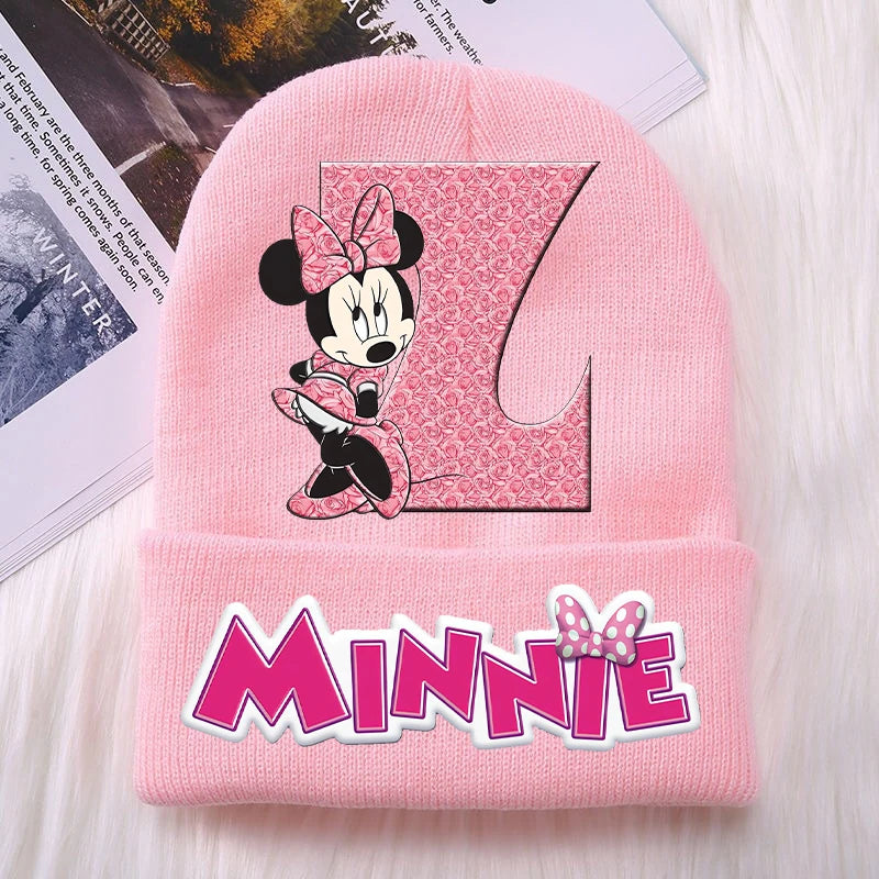 Minnie Mouse Kids Knitted Hat