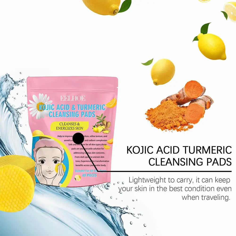 Turmeric Acid Cleansing Pads