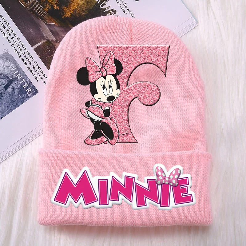 Minnie Mouse Kids Knitted Hat