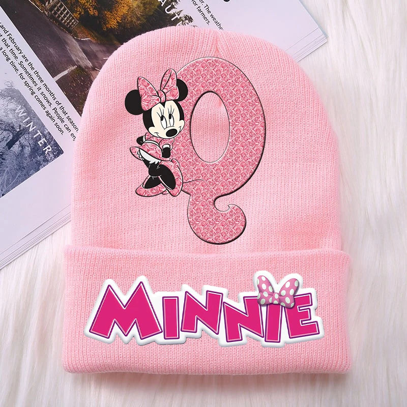 Minnie Mouse Kids Knitted Hat