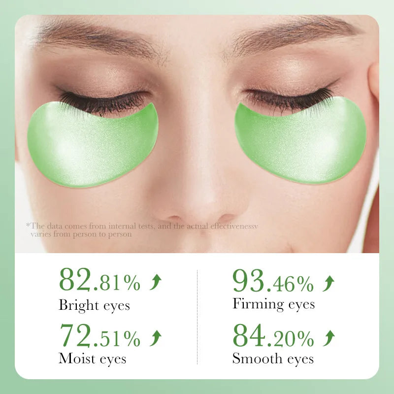 60pcs  Aloe Vera Collagen Eye Mask Anti Dark Circles Eyes Bags