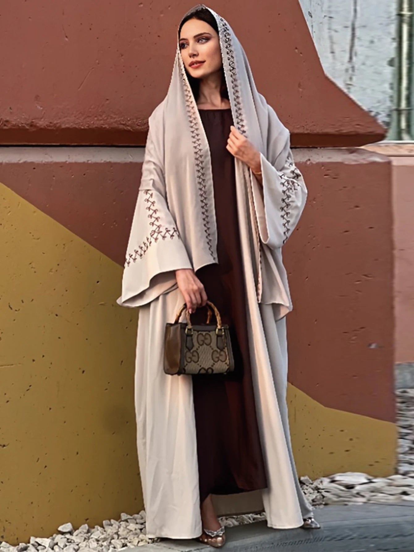 Unique Abaya Set with hijab