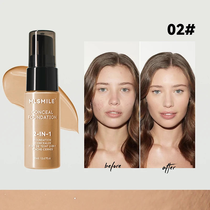 Face Foundation Cream Oil-Control Matte