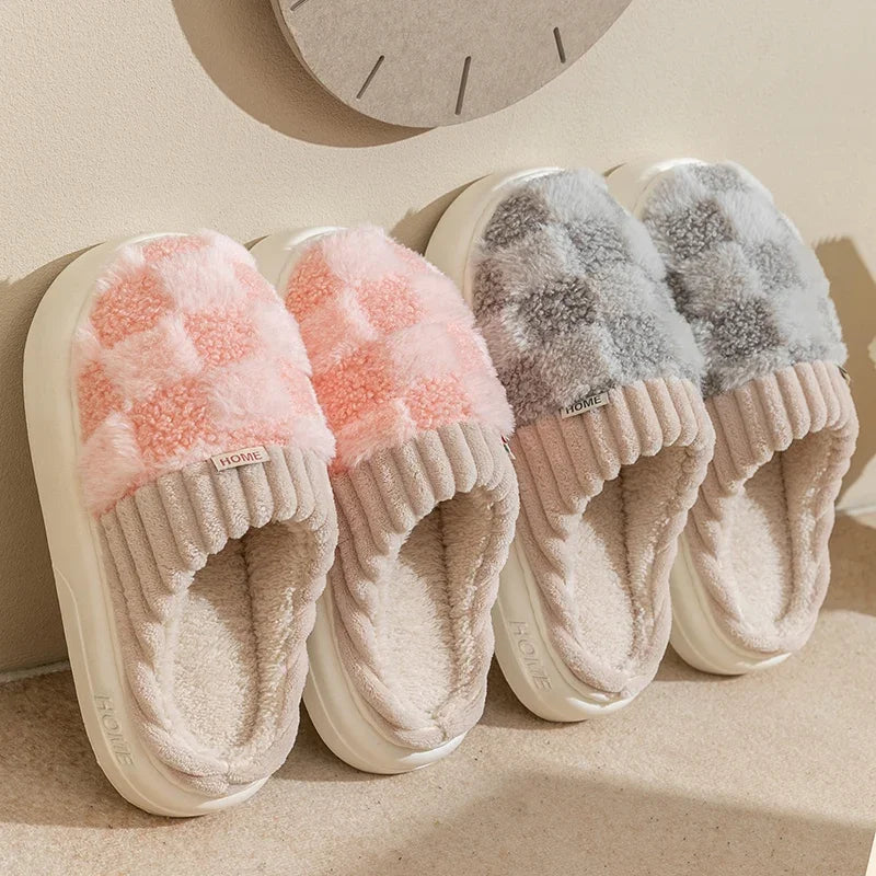 Women Cotton Slippers Casual Indoor