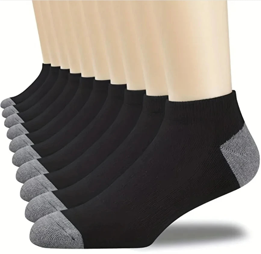 5Pairs Breathable Cotton Sports  Socks