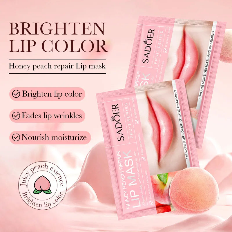 10pcs  Fruits Moisturizing Lip Mask