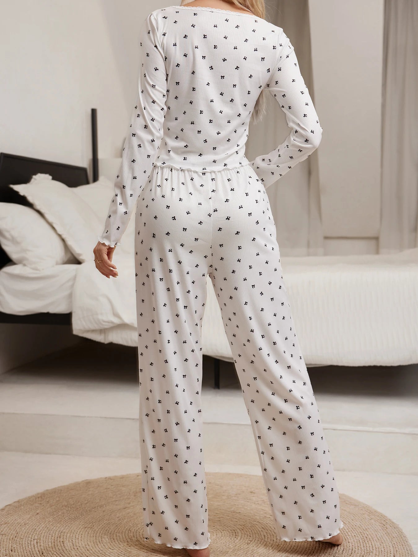 Sleepwear Suit Pajamas Set