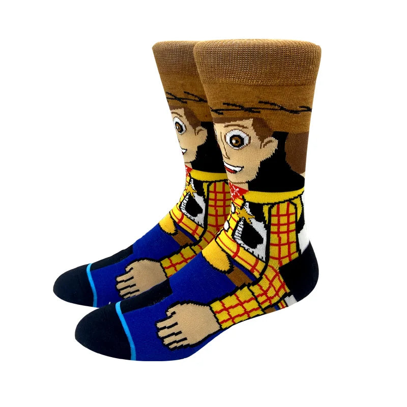 1 Pair New Anime Men Socks