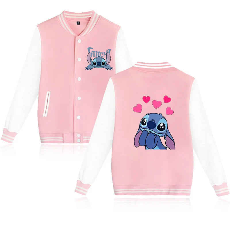 Stitch Kids Baseball Jacket