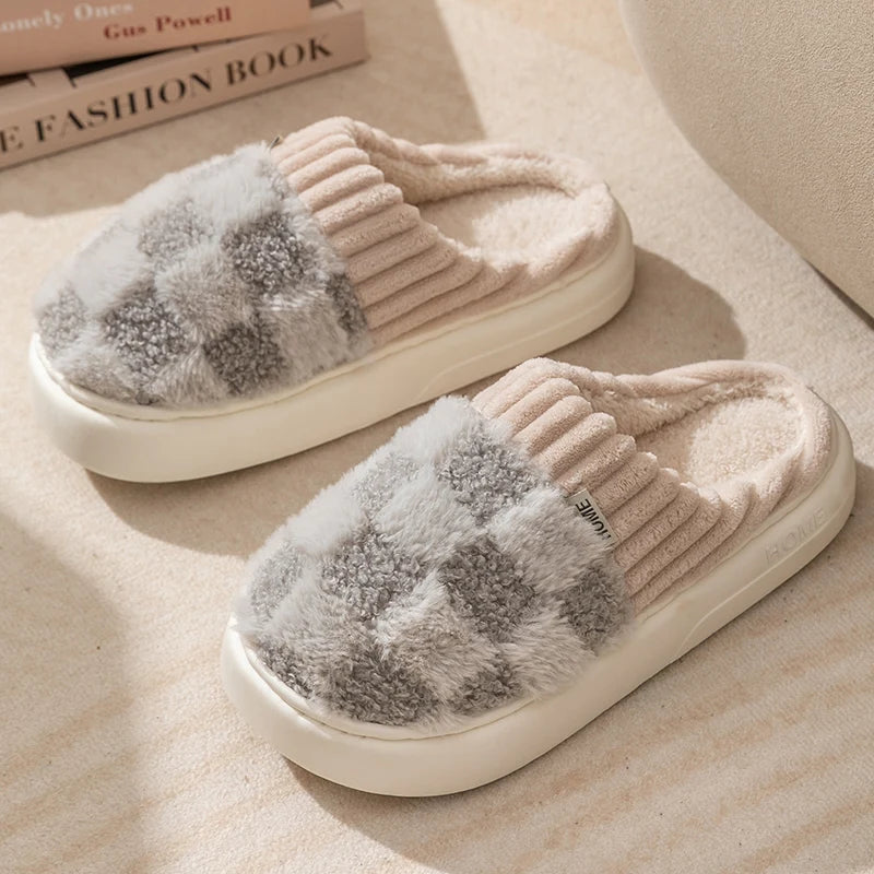 Women Cotton Slippers Casual Indoor