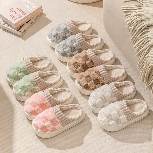 Women Cotton Slippers Casual Indoor