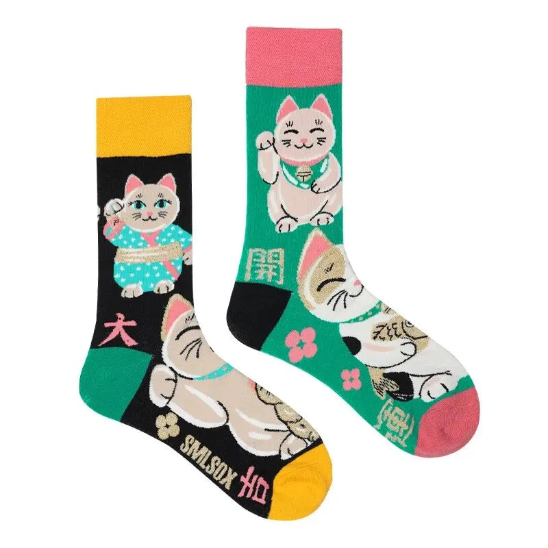 1 Pair Couples Fashion Socks