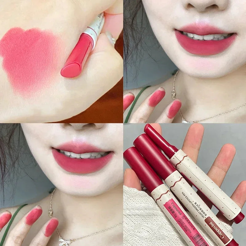 8 Colors Matte Lipstick Waterproof Velvet Nude