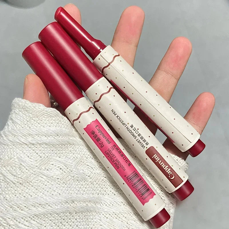 8 Colors Matte Lipstick Waterproof Velvet Nude