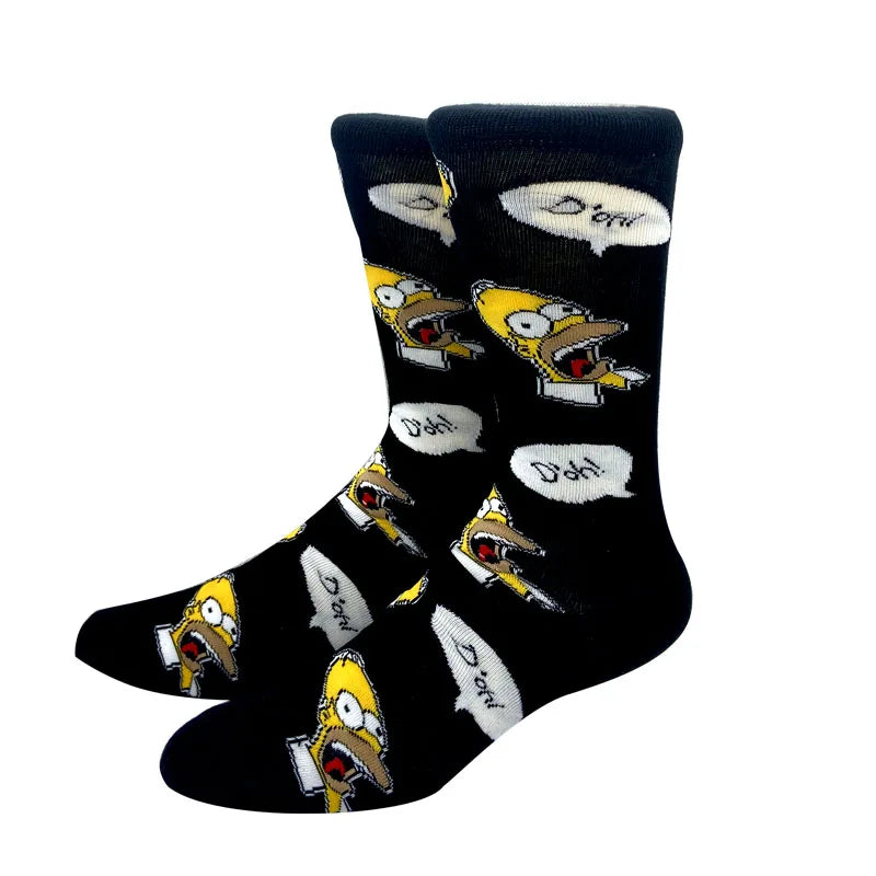 1 Pair New Anime Men Socks