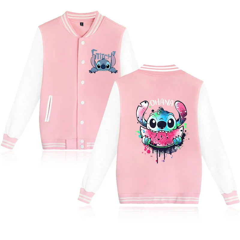 Stitch Kids Baseball Jacket