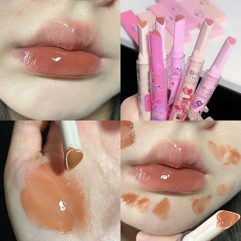 Lipstick Clear Oil Jelly Lip Gloss Korean Tint