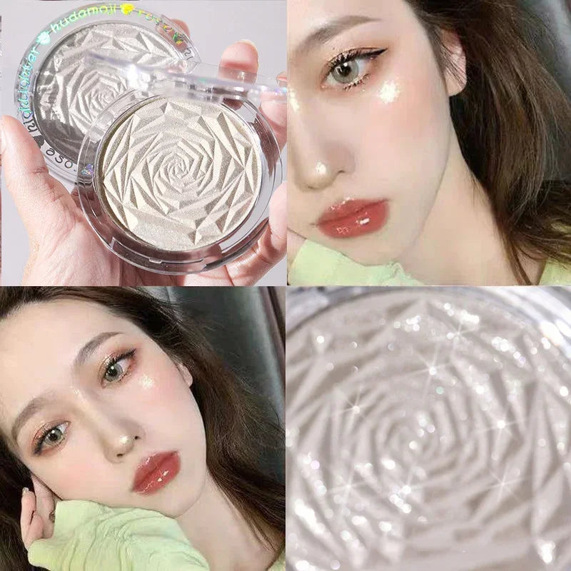 Highlighter Powder Glitter Palette Face Contour Brighten