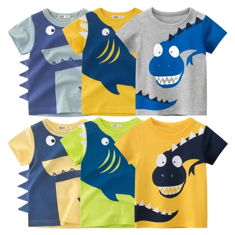 3D Cartoon  Boys T Shirt