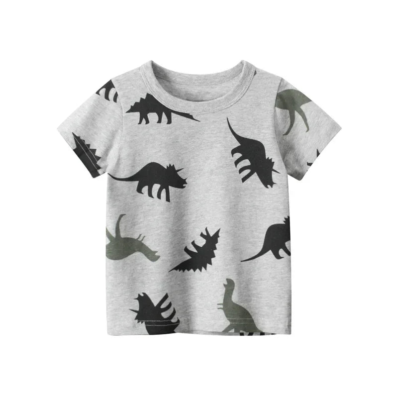 Boys Short Sleeve  Dinosaur