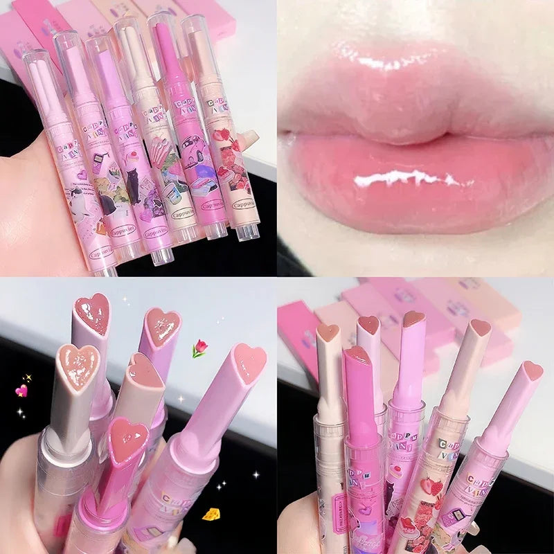 Lipstick Clear Oil Jelly Lip Gloss Korean Tint