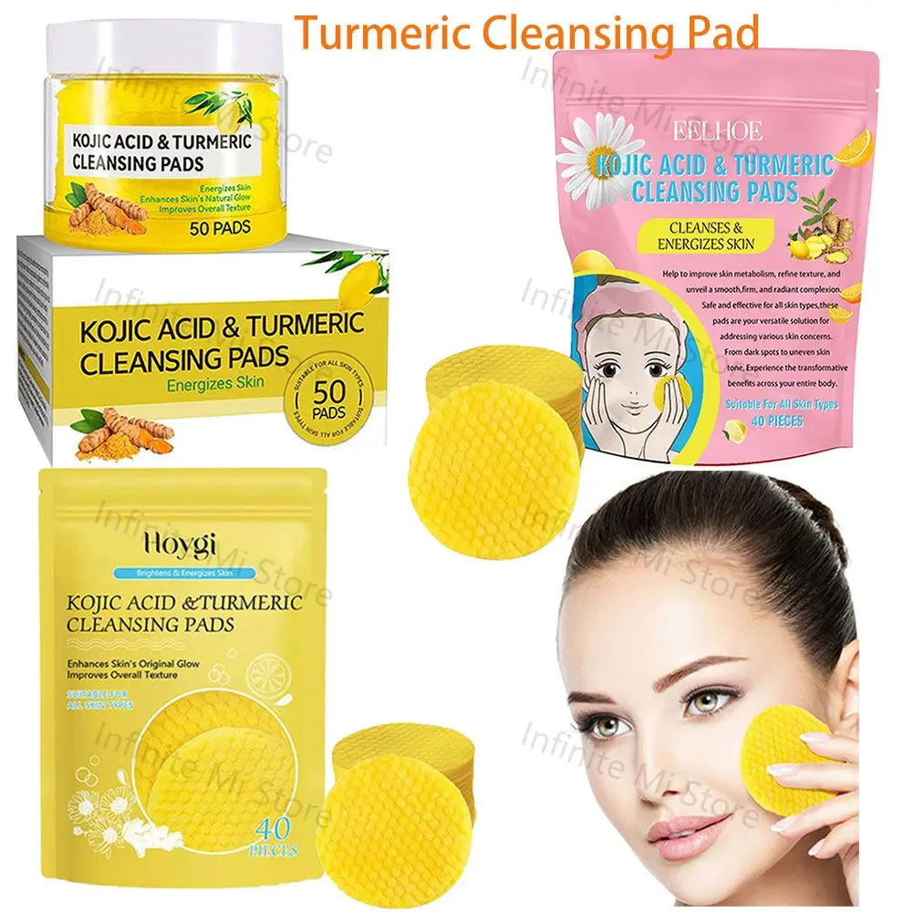 Turmeric Acid Cleansing Pads