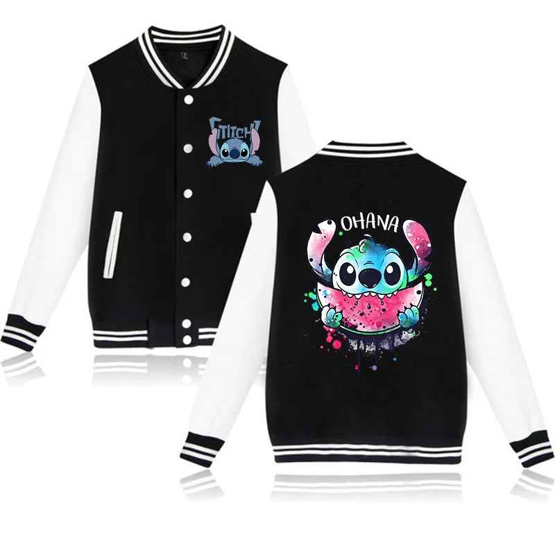 Stitch Kids Baseball Jacket