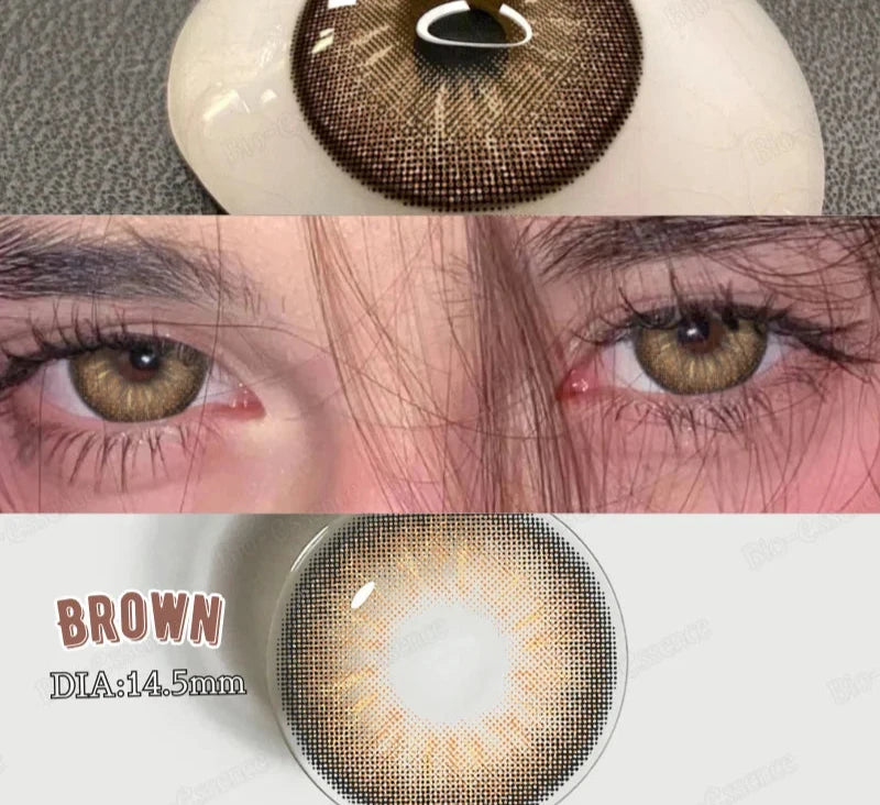 Natural Brown  Contacts Lenses