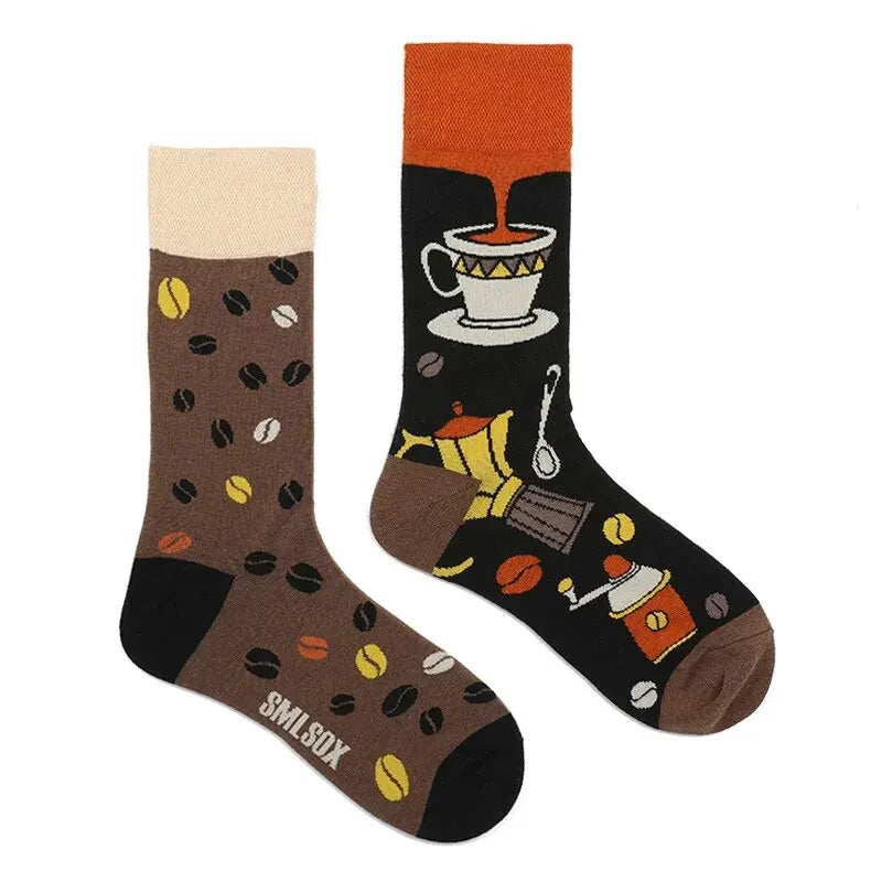 1 Pair Couples Fashion Socks