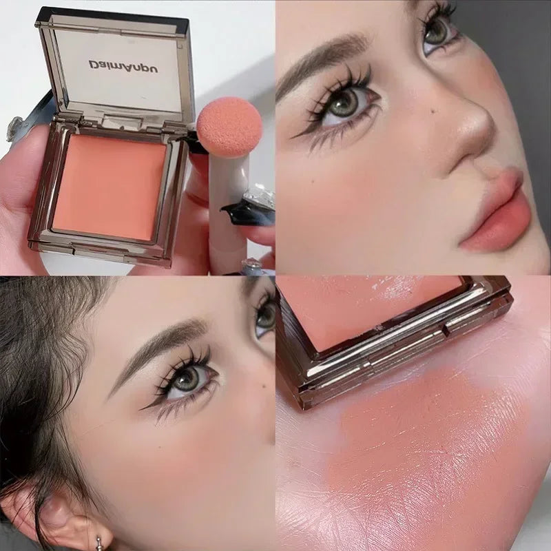 Creamy Blush Palette Waterproof Moisturizing