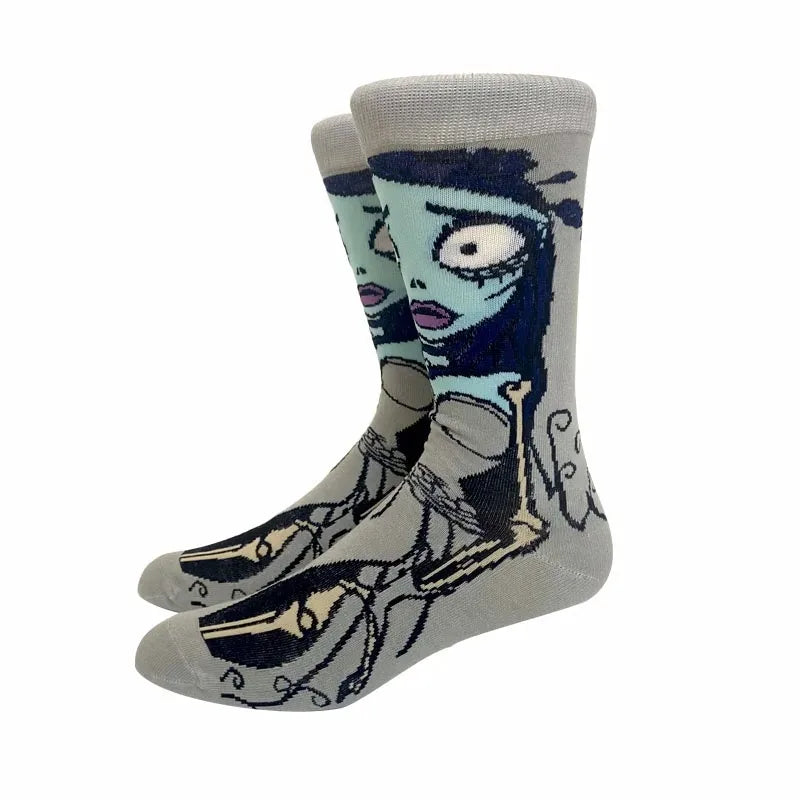 1 Pair New Anime Men Socks