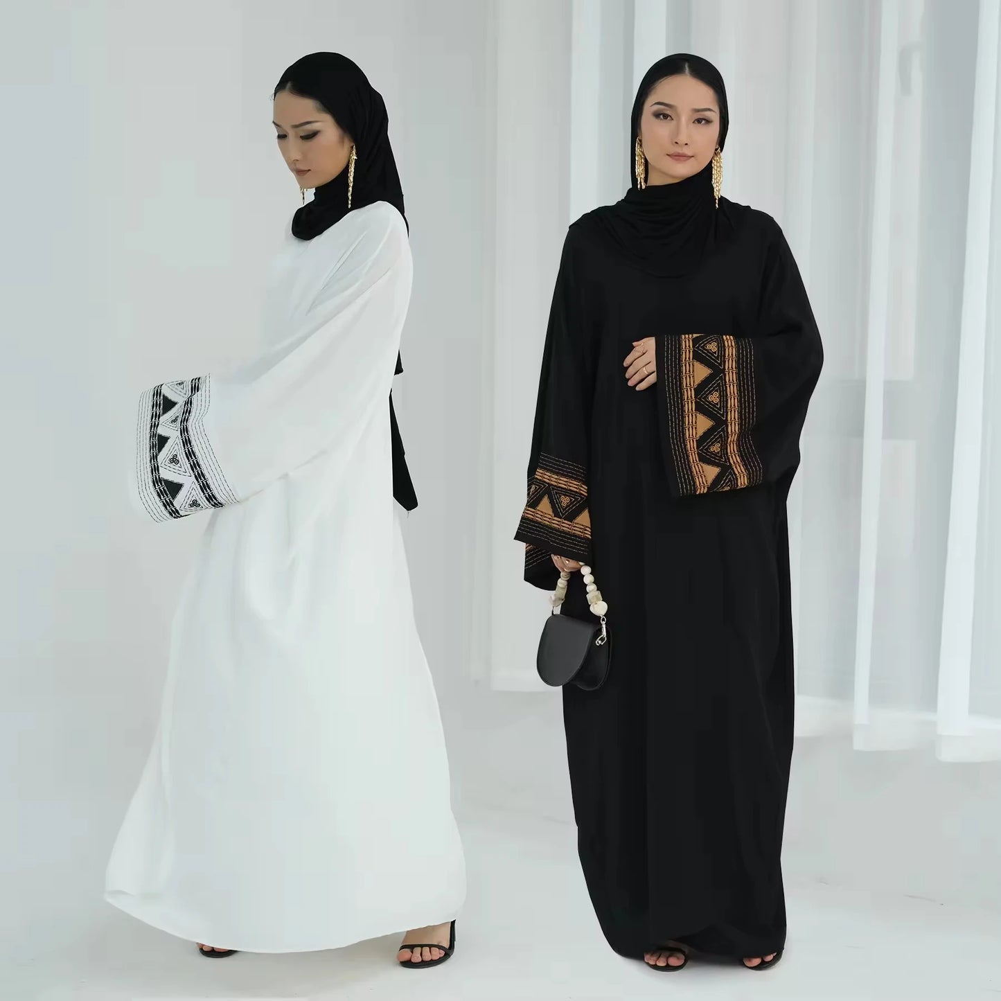 Embroidery Casual Abaya