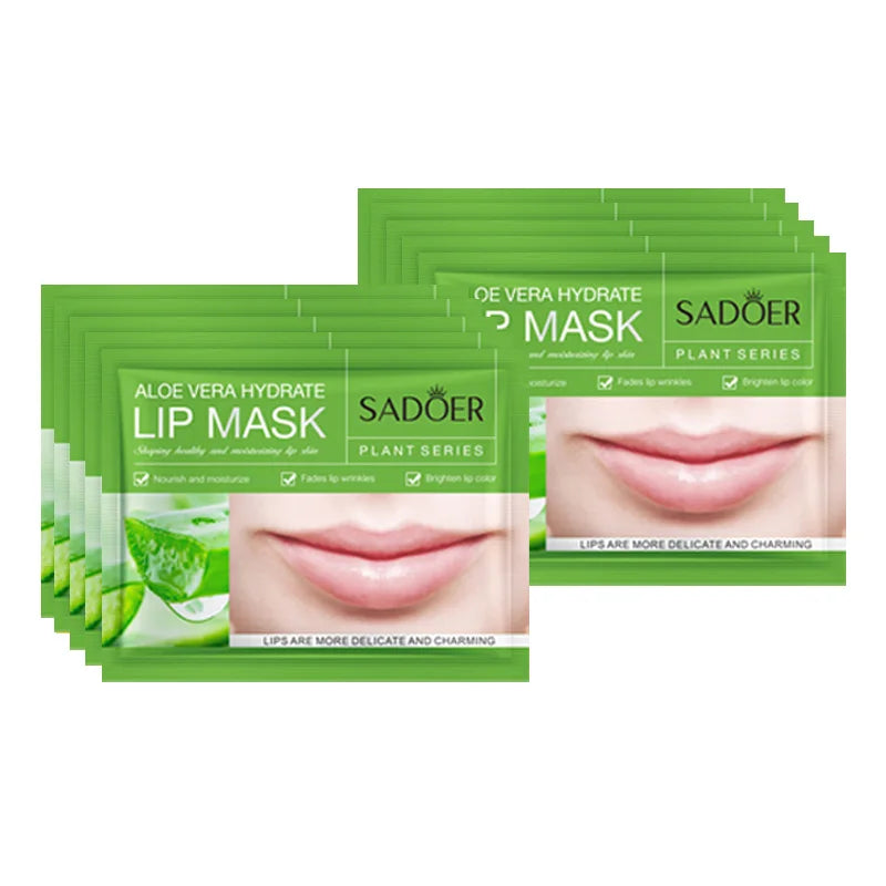 10pcs  Fruits Moisturizing Lip Mask