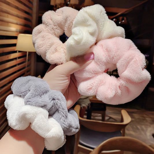 Fluffy Large Intestine Hair Rope Big Size