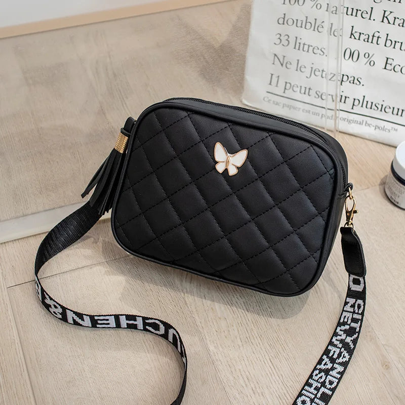 Butterfly Diamond Square Bag