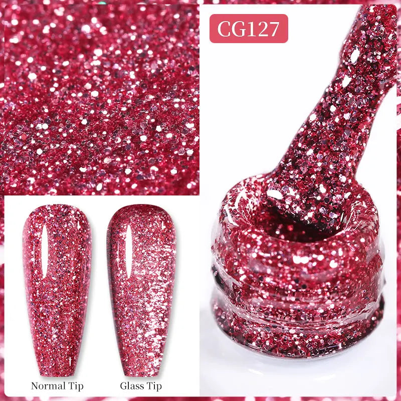 Magnetic Gel Nail Polish Wine Red Series