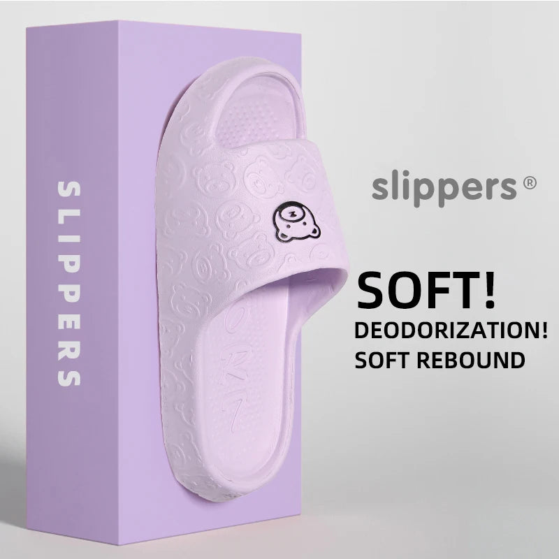 Non-slip Slippers Female Outer Wear 2024