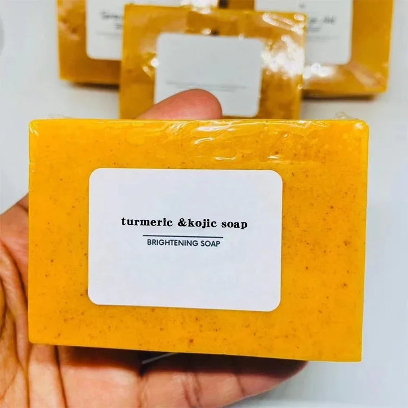 Turmeric Hand Made Soap Lemon,Acid  100g