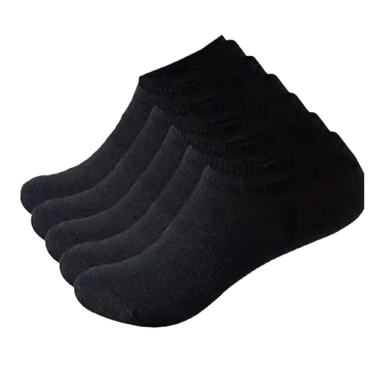 5Pairs Breathable Cotton Sports  Socks