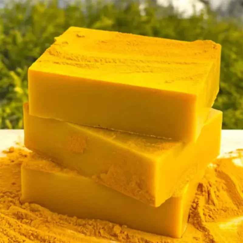 Turmeric Hand Made Soap Lemon,Acid  100g