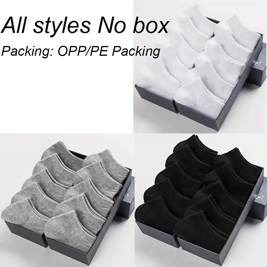 10/12/20 Pairs Men Solid Color  Socks