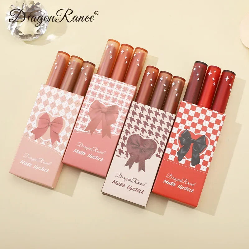 12 Colors Matte Lipstick Nude Pink