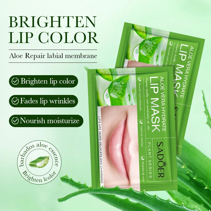 10pcs  Fruits Moisturizing Lip Mask