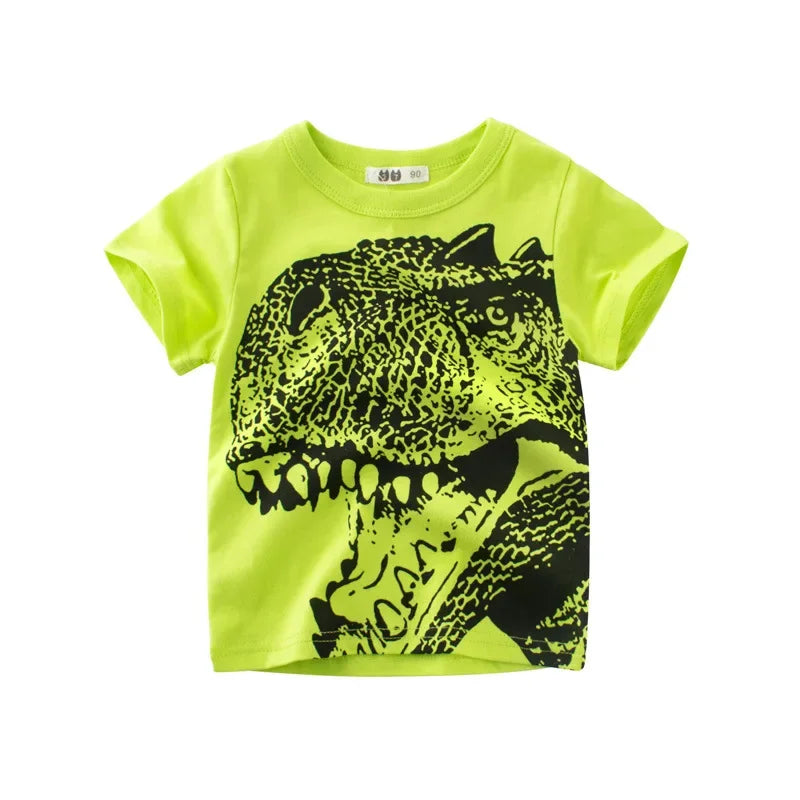 Boys Short Sleeve  Dinosaur